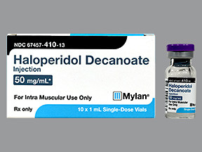 HALOPERIDOL DEC 50 MG/ML VIAL