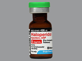 HALOPERIDOL LAC 5 MG/ML VIAL