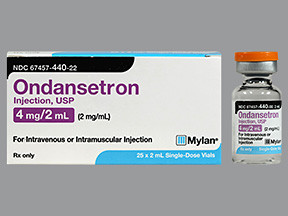 ONDANSETRON HCL 4 MG/2 ML VIAL