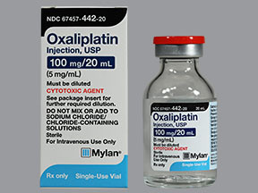 OXALIPLATIN 100 MG/20 ML VIAL