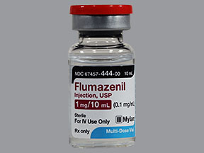 FLUMAZENIL 1 MG/10 ML VIAL