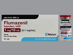 FLUMAZENIL 1 MG/10 ML VIAL