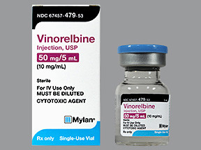 VINORELBINE 50 MG/5 ML VIAL