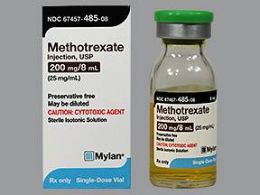 METHOTREXATE 200 MG/8 ML VIAL