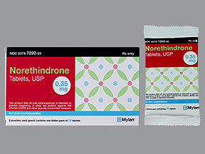 NORETHINDRONE 0.35 MG TABLET