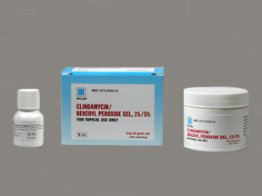 CLINDAMYCIN-BENZOYL PEROX 1-5%