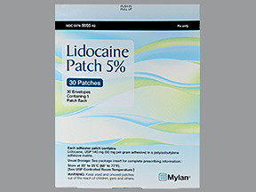 LIDOCAINE 5% PATCH