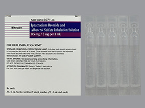 IPRATROPIUM-ALBUTEROL 0.5-3(2.5) MG/3 ML