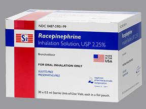 S2 RACEPINEPHRINE 2.25% SOLN