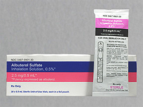ALBUTEROL 2.5 MG/0.5 ML SOL