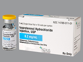 ISOPROTERENOL 0.2 MG/ML VIAL