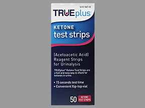 TRUEPLUS KETONE TEST STRIPS