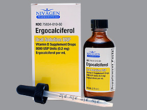 ERGOCALCIFEROL 8,000 UNITS/ML