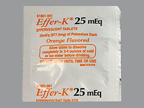 EFFER-K 25 MEQ TABLET EFF