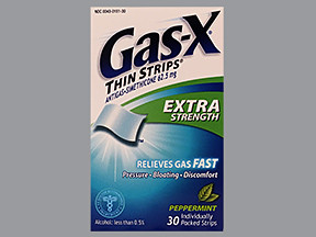 GAS-X THIN STRIPS