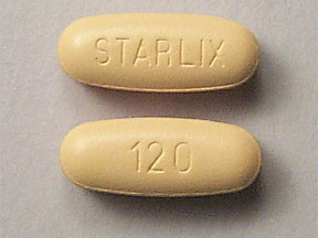 STARLIX 120 MG TABLET