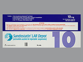 SANDOSTATIN LAR DEPOT 10 MG KT