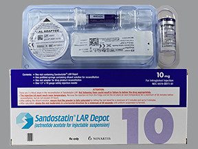 SANDOSTATIN LAR DEPOT 10 MG KT