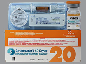 SANDOSTATIN LAR DEPOT 20 MG KT