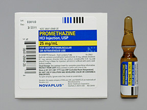 PROMETHAZINE 25 MG/ML AMPUL