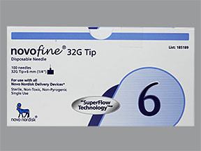 NOVOFINE 32G NEEDLES