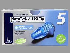 NOVOTWIST NEEDLE 32G 5MM