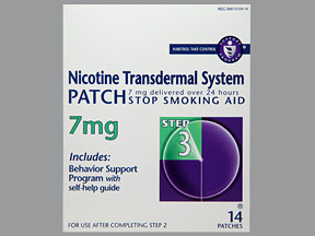 NICOTINE 7 MG/24HR PATCH