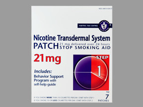 NICOTINE 21 MG/24HR PATCH