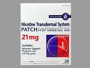 NICOTINE 21 MG/24HR PATCH