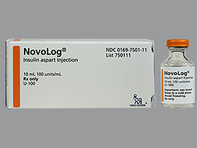 NOVOLOG 100 UNIT/ML VIAL