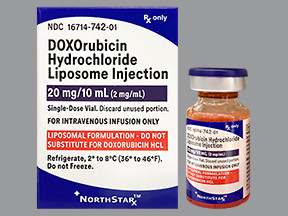 DOXORUBICIN LIPOSOME 20 MG/10 ML