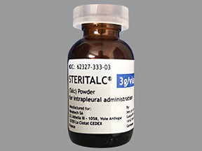 STERITALC 3 GRAM VIAL