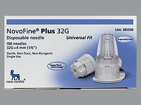 NOVOFINE PLUS PEN NDL 32GX1/6"