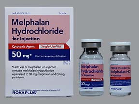 MELPHALAN HCL 50 MG VIAL