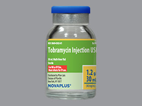 TOBRAMYCIN 1.2 GRAM/30 ML VIAL