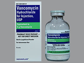 VANCOMYCIN HCL 5 GM VIAL