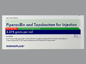 PIPERACIL-TAZOBACT 3.375 GM VL