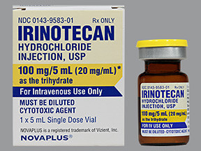 IRINOTECAN HCL 100 MG/5 ML VL