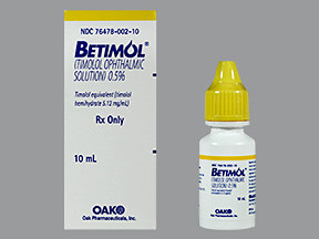 BETIMOL 0.5% EYE DROPS