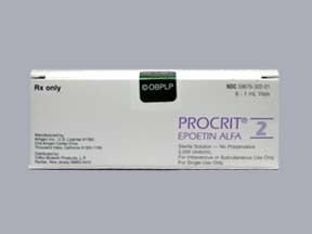 PROCRIT 2,000 UNITS/ML VIAL