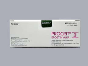 PROCRIT 3,000 UNITS/ML VIAL