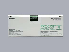 PROCRIT 4,000 UNITS/ML VIAL