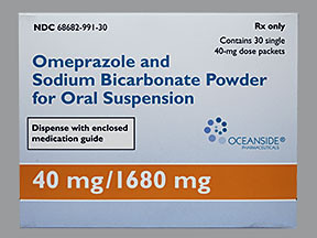 OMEPRAZOLE-BICARB 40-1,680 PKT