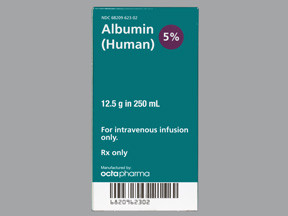 ALBUMIN (HUMAN) 5% IV SOLUTION