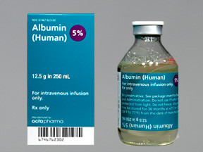 ALBUMIN (HUMAN) 5% IV SOLUTION
