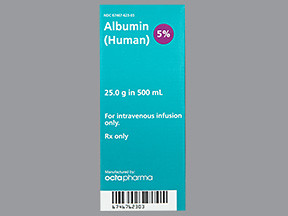 ALBUMIN (HUMAN) 5% IV SOLUTION