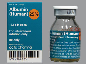ALBUMIN (HUMAN) 25% IV SOLN