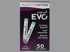 EMBRACE EVO TEST STRIPS