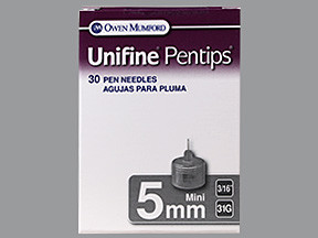 UNIFINE PENTIPS 31GX3/16"