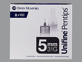 UNIFINE PENTIPS 31GX3/16"